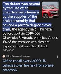 General Motors Recalls 62,000+ Silverado Trucks Over Fire Risk