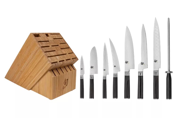 Universal Wooden Magnetic Knife Block